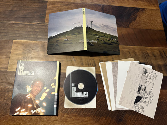 The Brutalist Blu ray-A24-Widescreen-Classic-Postcards-