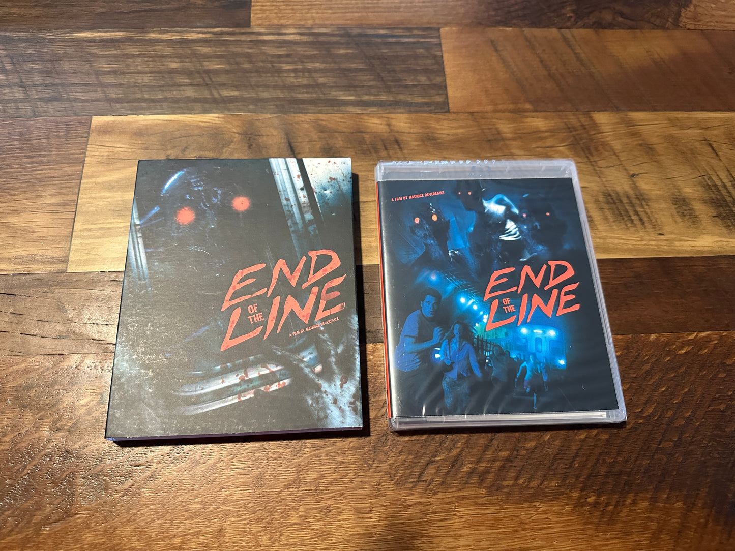 End of the Line (Blu-ray, Terror Vision, Slipcover, 2007 Horror, NEW)