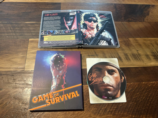 Game Of Survival (Blu ray, Culture Shock, 80's Classic, Slipcover)