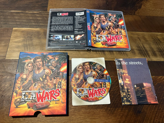 L.A. Wars Blu ray-Vinegar Syndrome-OOP Slipcover-Classic-