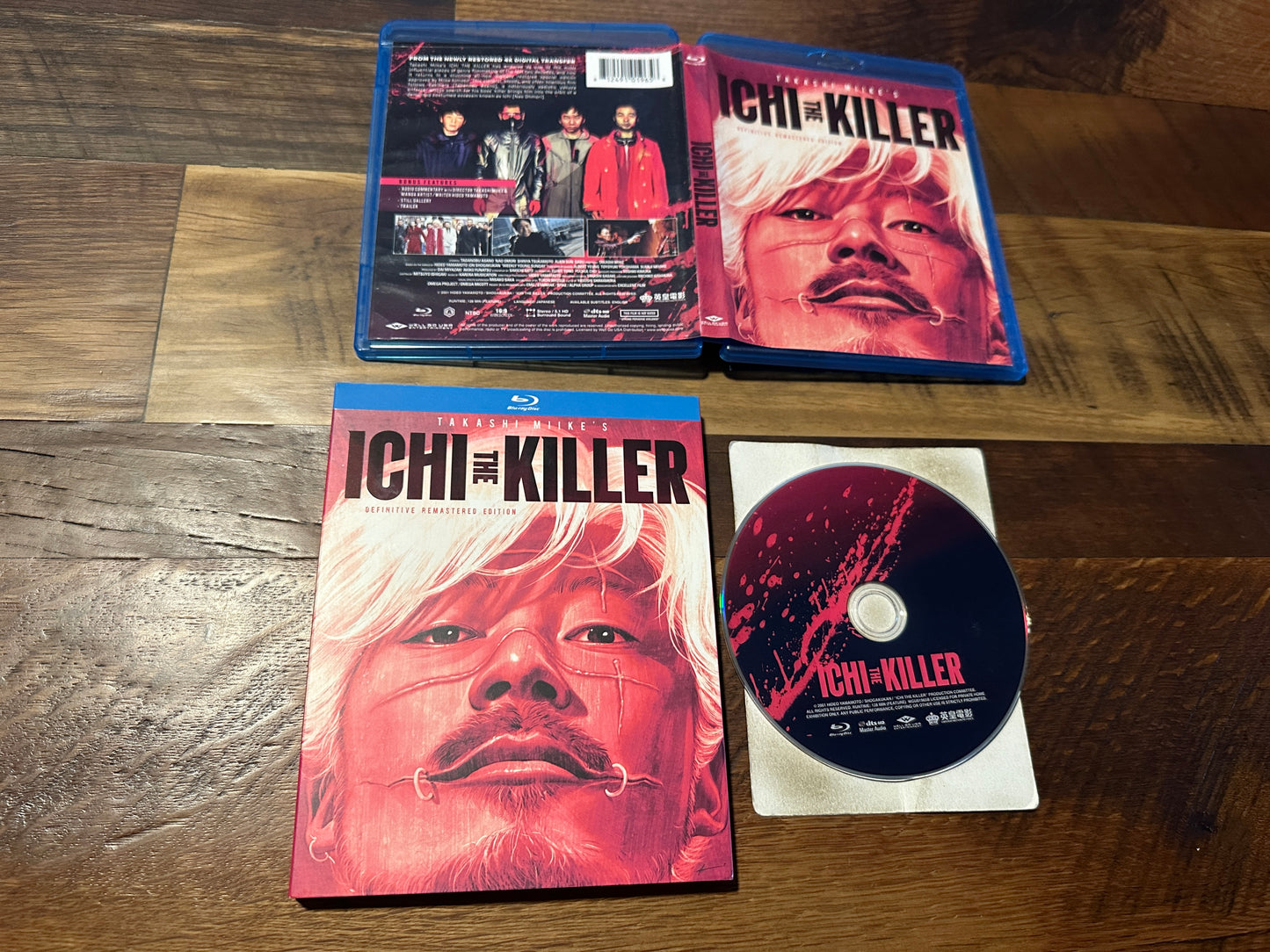 Ichi The Killer Blu ray-Well Go USA-Slipcover-Definitive Remastered Edition-