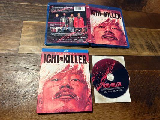 Ichi The Killer Blu ray-Well Go USA-Slipcover-Definitive Remastered Edition-