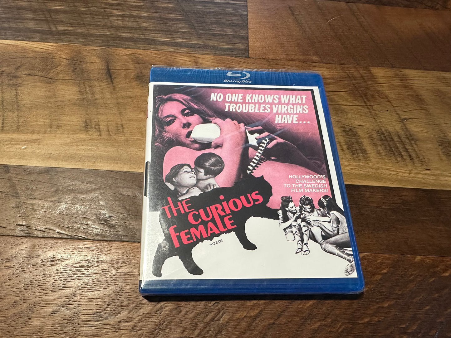 The Curious Female Blu ray-Code Red-60’s Classic-Widescreen-NEW-