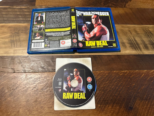 Raw Deal Blu ray-Optimum Home Ent-Schwarzenegger Classic-Region B