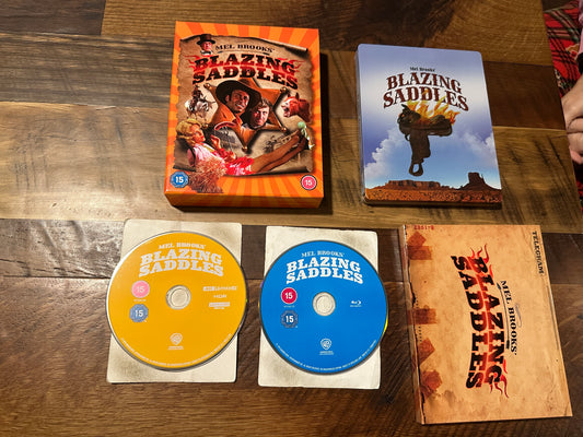 Blazing Saddles (4K Ultra HD, Steelbook, Warner Bros, Collector’s Ed)