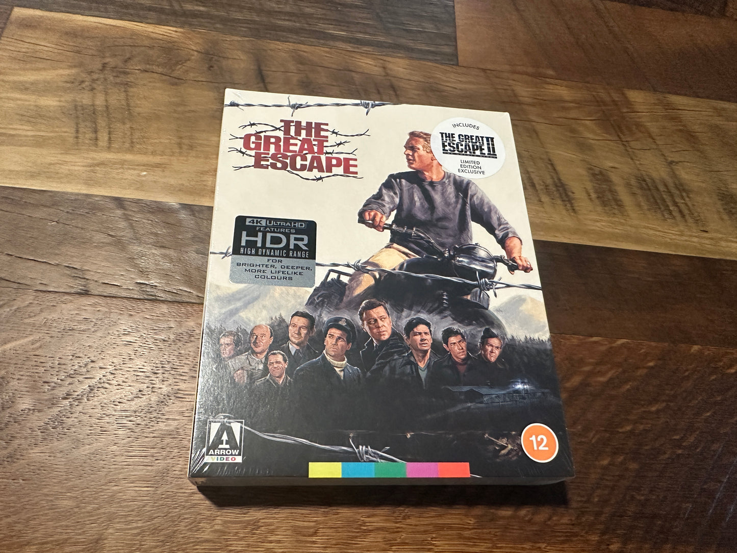 The Great Escape 1 & 2 4K Ultra HD-Limited Edition-3 Disc-NEW/Sealed-