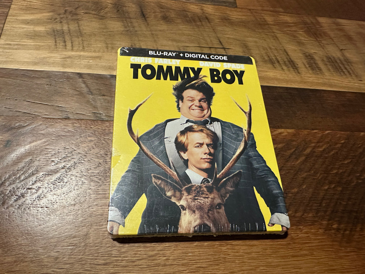 Tommy Boy Blu ray-Paramount-Steelbook-Chris Farley Classic-NEW