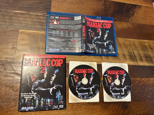 Maniac Cop 2 (Blu ray/DVD, Blue Underground, Slipcover, Collector’s Ed)