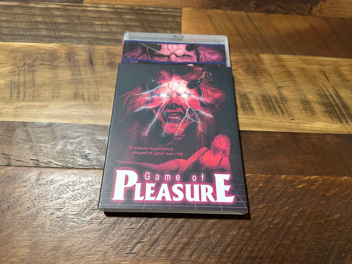 Game Of Pleasure (Blu ray, Vinegar Syndrome Partner Label, Slip, NEW)