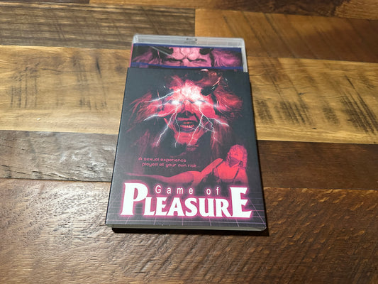 Game Of Pleasure (Blu ray, Vinegar Syndrome Partner Label, Slip, NEW)