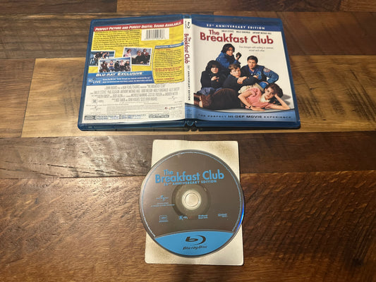The Breakfast Club Blu ray-Universal-25th Anniversary Edition-