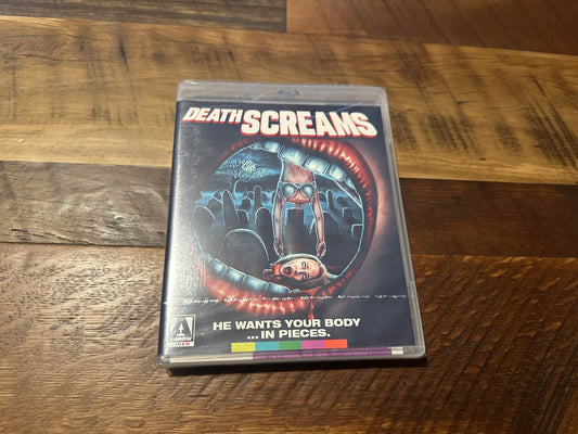 Death Screams (Blu ray, Arrow Video, Special Ed, US Release-NEW/Sealed)