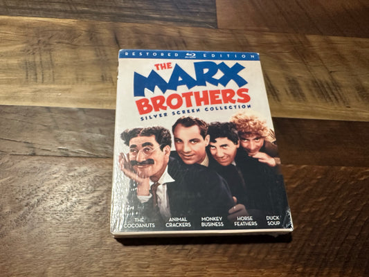 The Marx Bothers Silver Screen Collection Blu ray-Boxset-New-