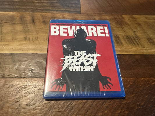 The Beast Within Blu ray-Scream Factory-80’s Horror Classic-OOP-NEW
