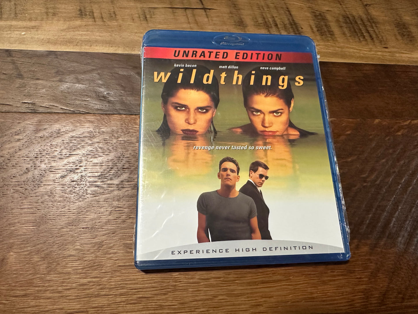 Wild Things Blu ray-Sony Pictures-90’s Neve Campbell-NEW