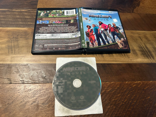 A Minecraft Movie 4K Ultra HD-Warner Bros-Jack Black Classic-No Digital