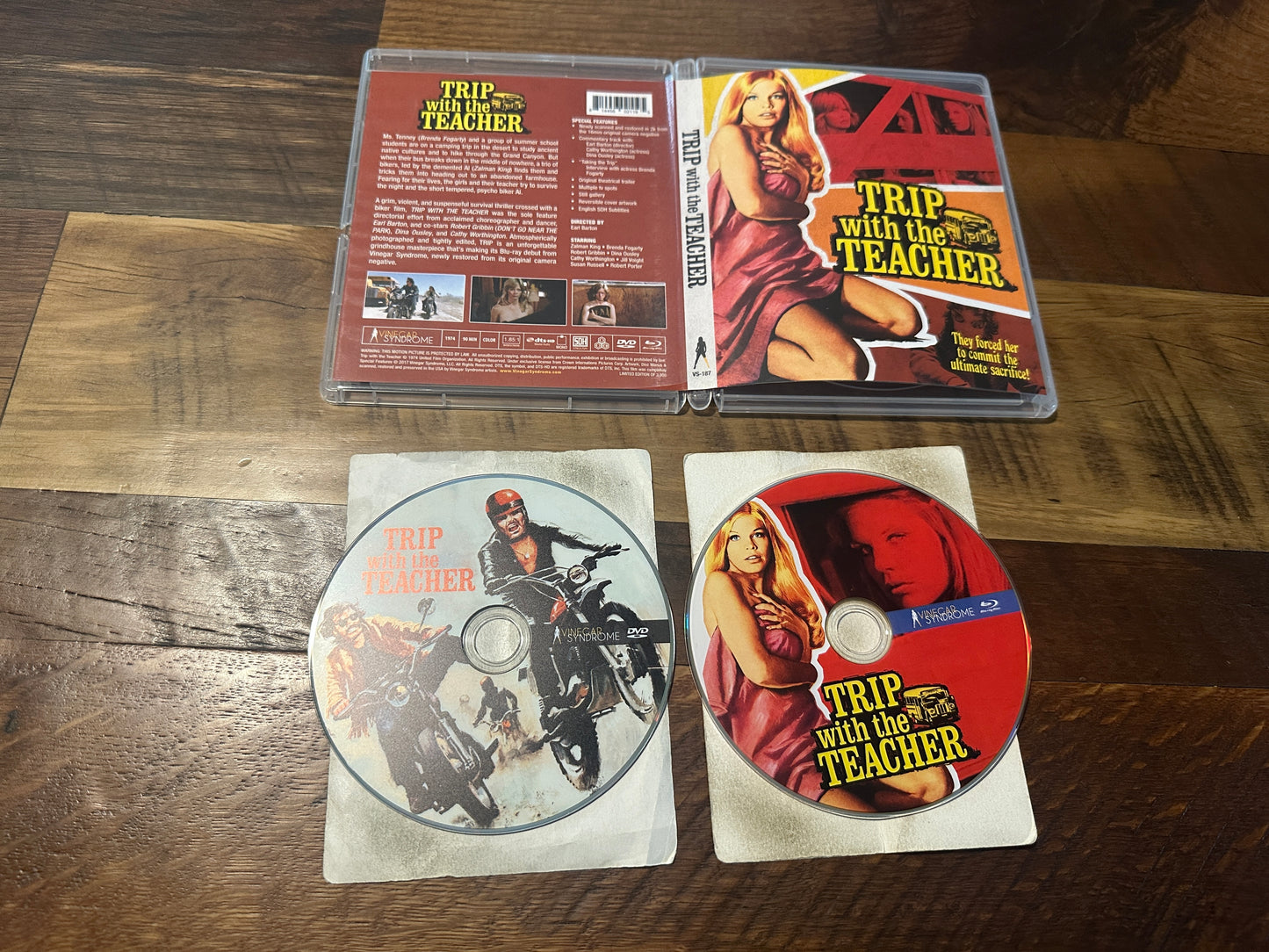Trip With The Teacher (Blu ray, Vinegar Syndrome, 70’s Classic, OOP)