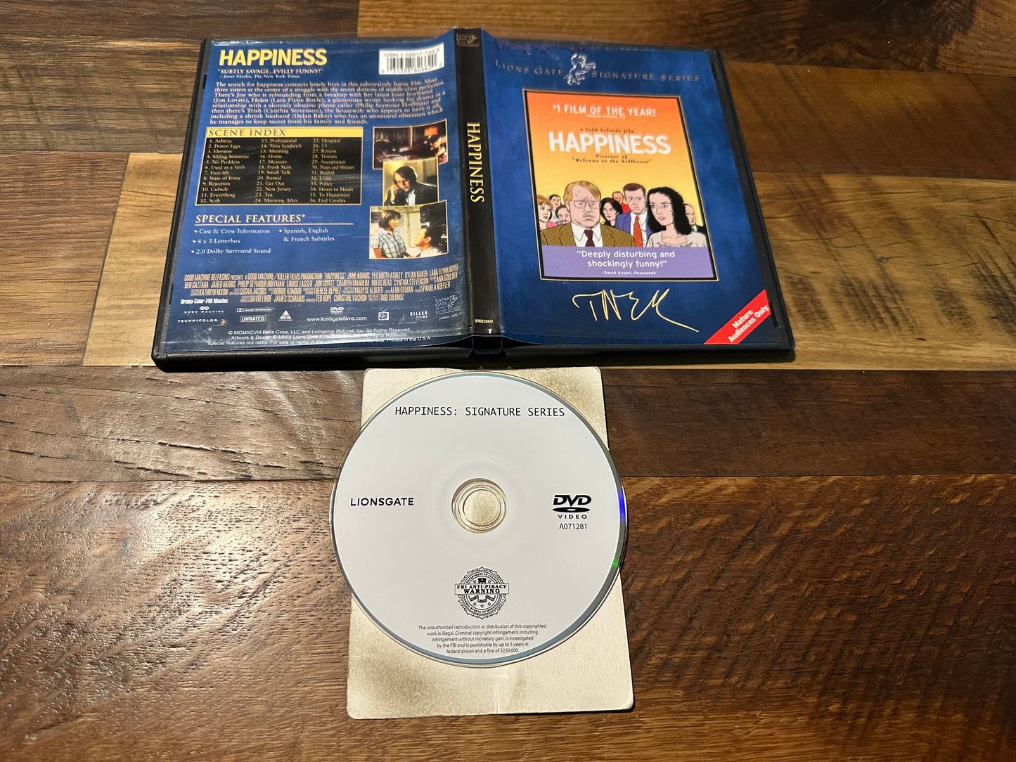 Happiness (DVD, Lionsgate, 90’s Classic, Jane Adam’s)