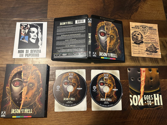 Jason Goes To Hell (4K Ultra HD, Arrow Video, Slipcover, Booklet & Poster)