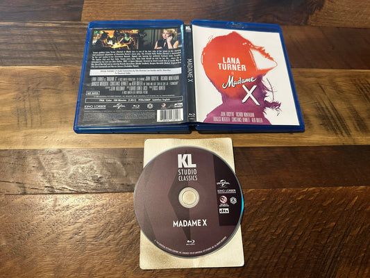 Madame X (Blu ray, Kino Lorber, Lana Turner 60’s Classic, Widescreen)