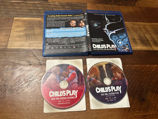 Child’s Play Blu ray-Scream Factory-2 Disc-Collector’s Edition