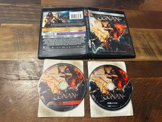 Conan The Barbarian (4K Ultra HD/Blu ray, Lionsgate, 2 Disc, No Digital)