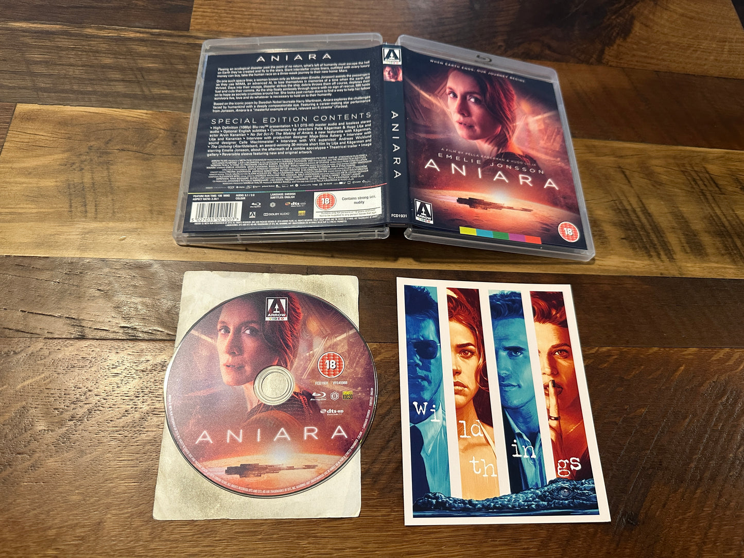 Aniara Blu ray-Arrow Video-Region B-Special Edition-Widescreen