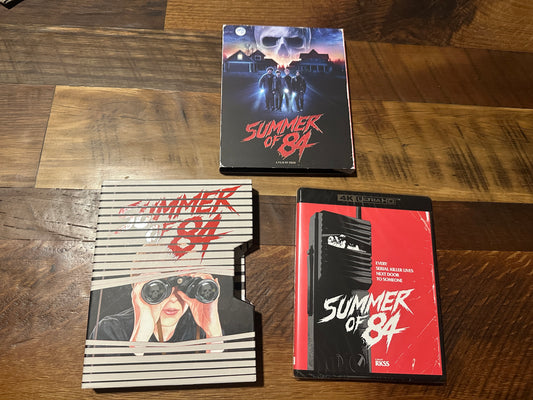 Summer of 84 (4K Ultra HD, Vinegar Syndrome, Hard Slipcover, NEW)