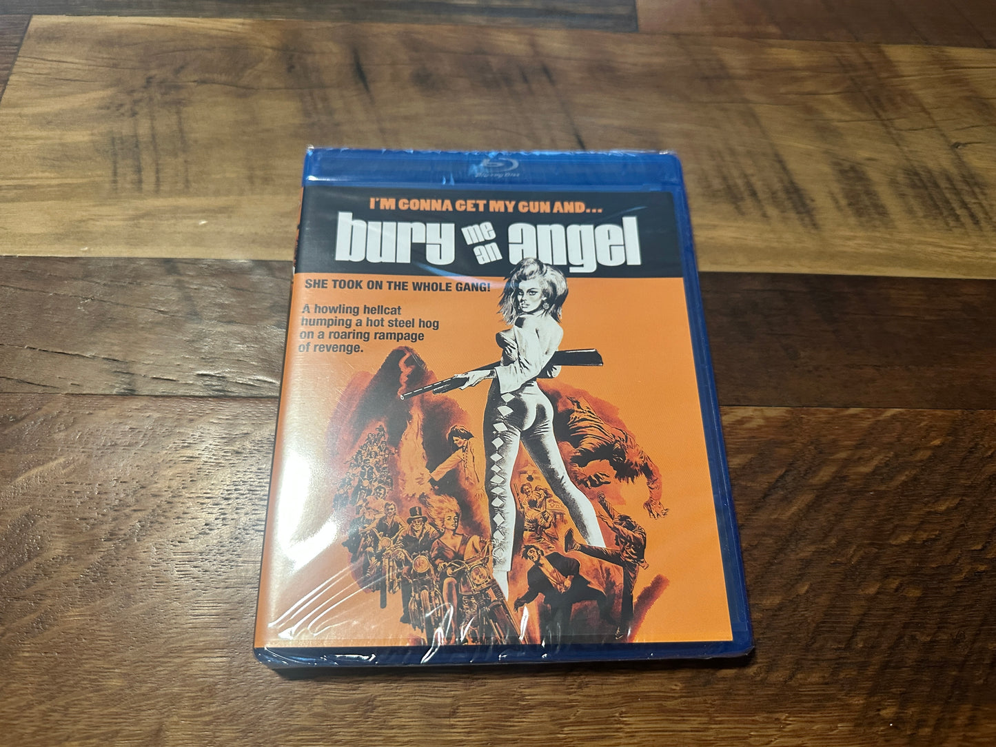 Bury Me An Angel (Blu ray, Shout Factory, 1500 Made, 70's Classic, NEW)