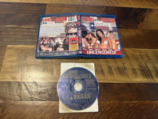 Girls Gone Wild Hottest Texas Coed (Blu ray, Uncensored, Rare)