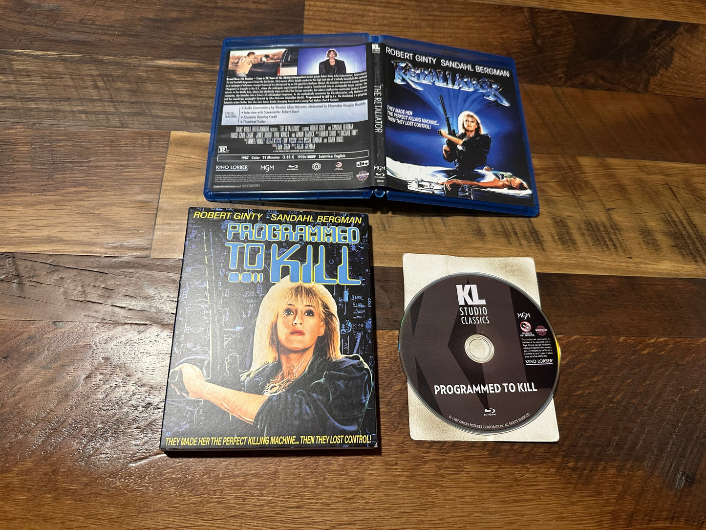 Programmed To Kill (Blu ray, Kino Lorber, Slipcover, 80’s Classic)