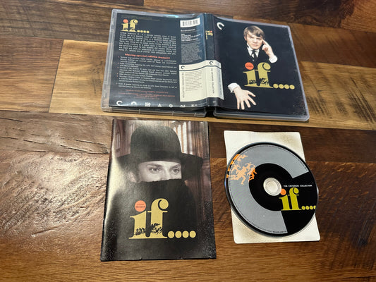 If…. Blu ray-Criterion Collection-Special Ed-60’s Classic-Widescreen-