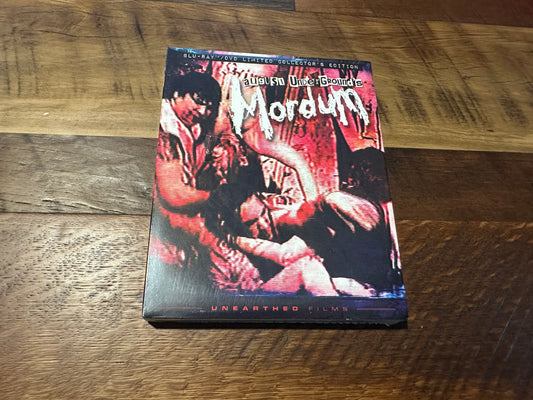 August Underground Mordum Blu ray/DVD-Collector Ed-Slipcover-NEW-