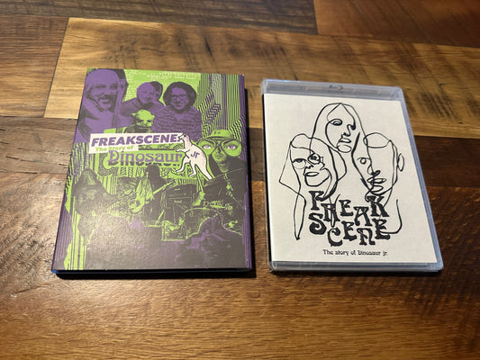 Freakscene The Story of Dinosaur Jr Blu ray-Vinegar Syndrome Partner-Slip-NEW