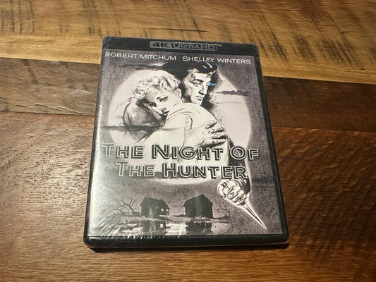 The Night Of The Hunter 4K Ultra HD-Kino Lorber-50’s Classic-NEW/Sealed