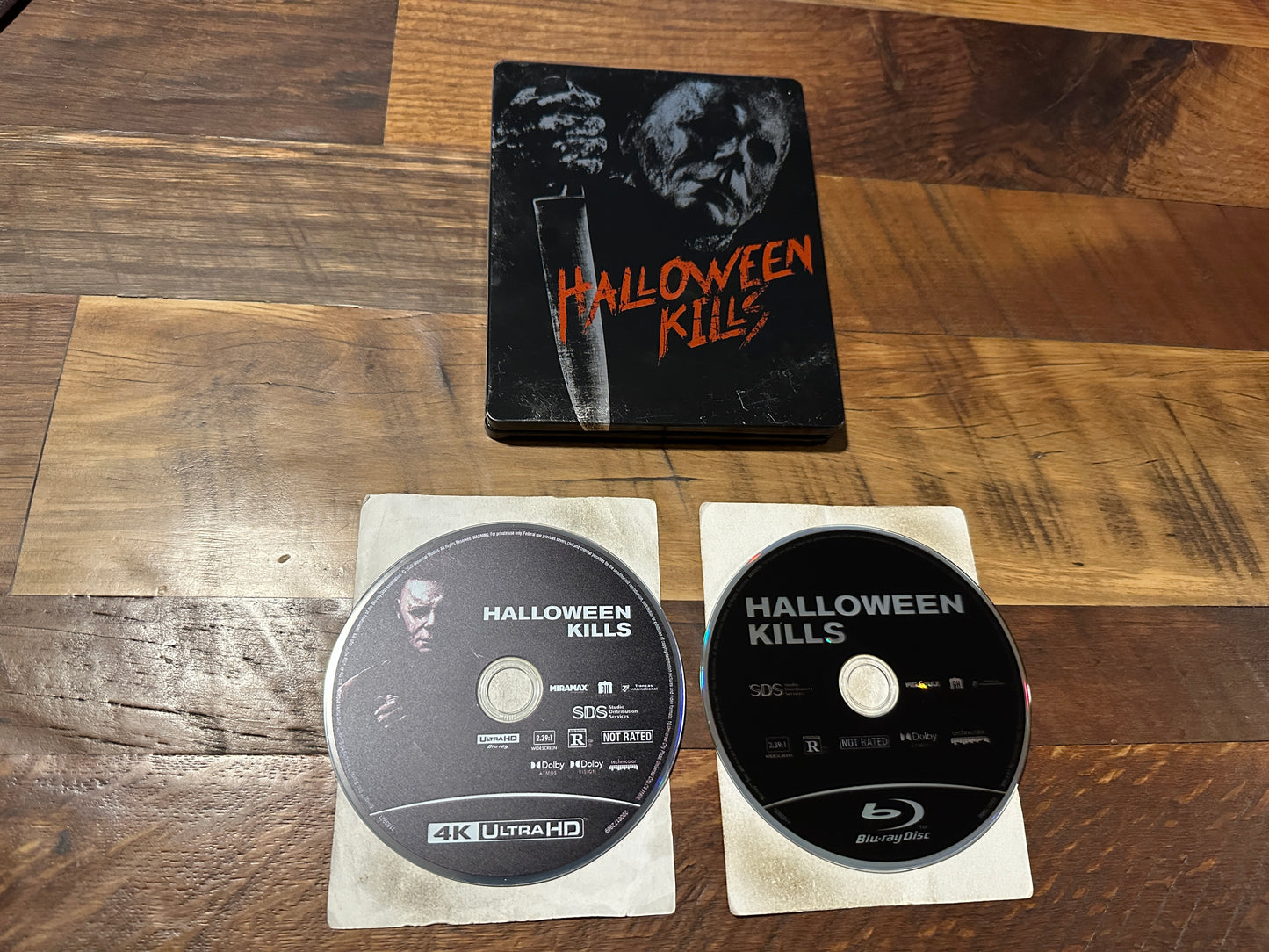 Halloween Kills (4K Ultra HD/Blu ray, Limited Edition, Steelbook, No Digital)