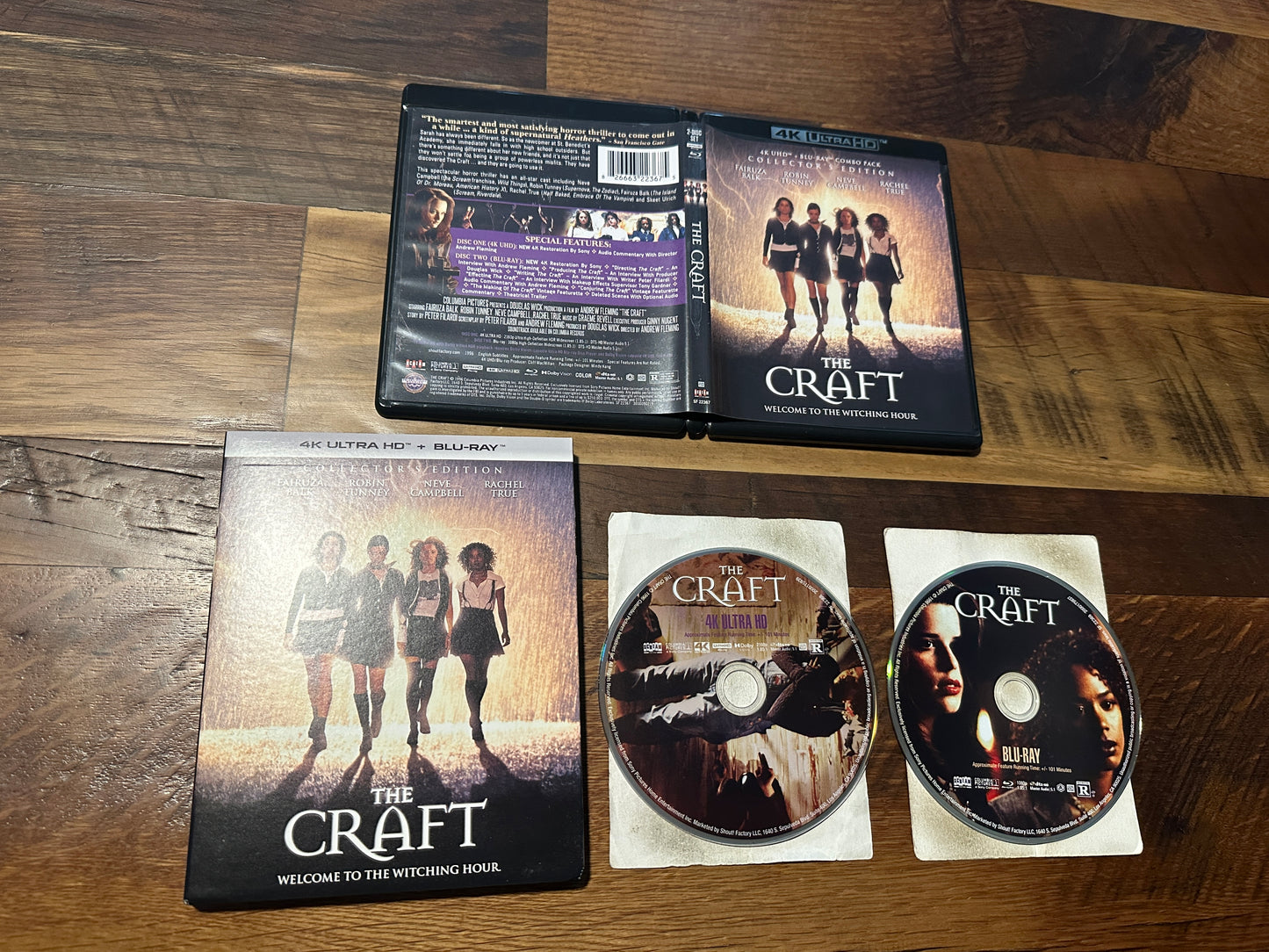 The Craft (4K Ultra HD/Blu ray, Scream Factory, Collector’s Edition, Slipcover)