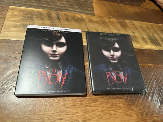 The Boy 4K Ultra HD/Blu ray-Scream Factory-Slipcover-NEW/Sealed
