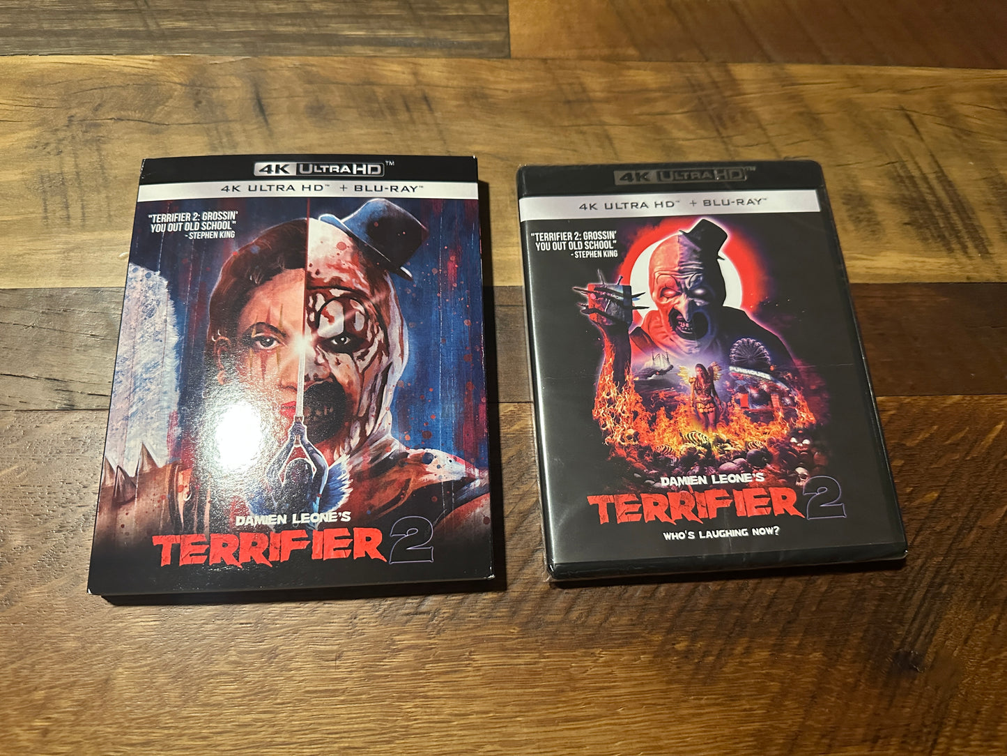 Terrifier 2 (4K Ultra HD/Blu ray, Cinedigm, Damien Leone’s Horror, 2 Disc, NEW)