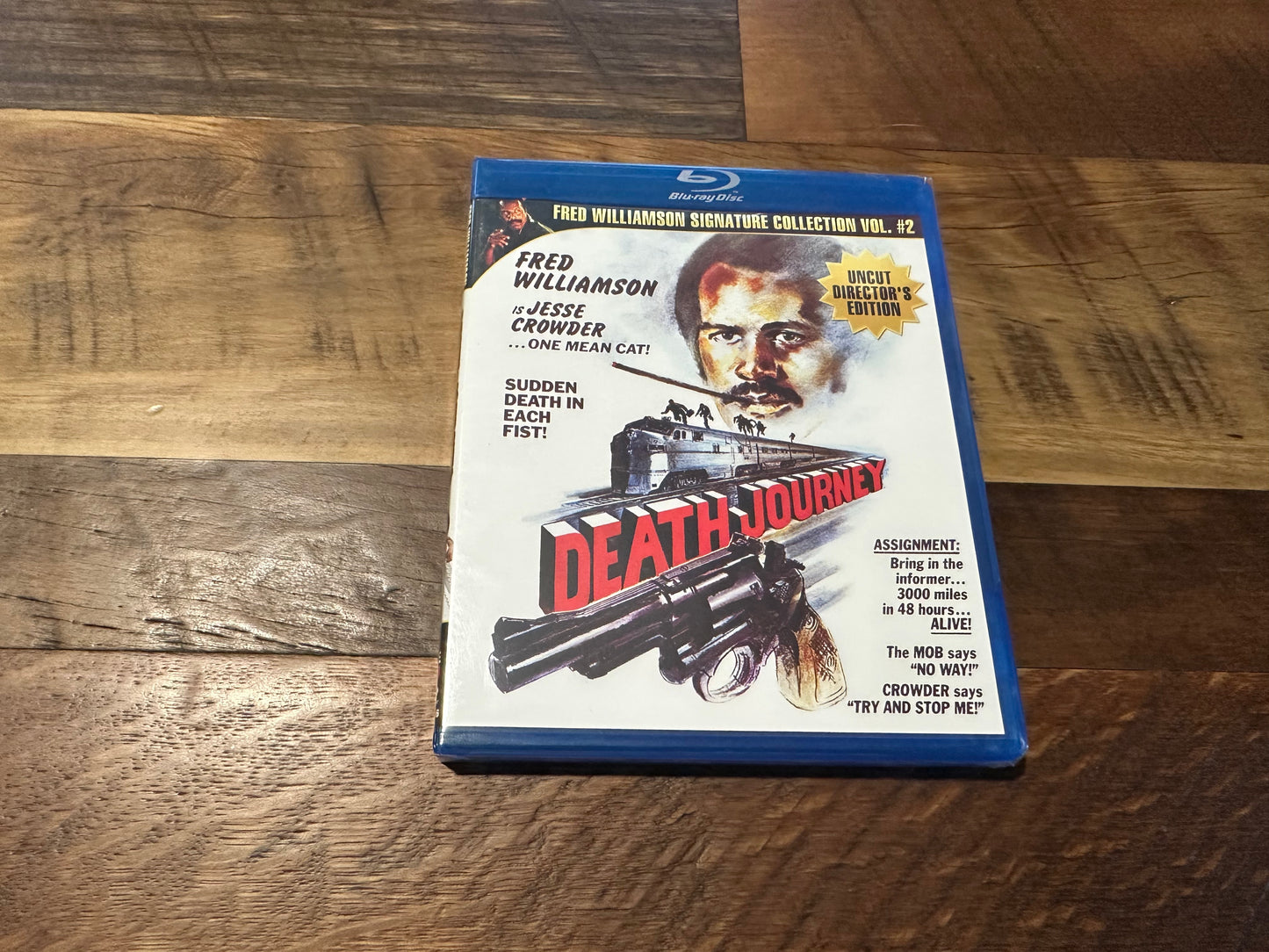 Death Journey Blu ray-Code Red-Fred Williamson Signature Collection Vol 2–NEW