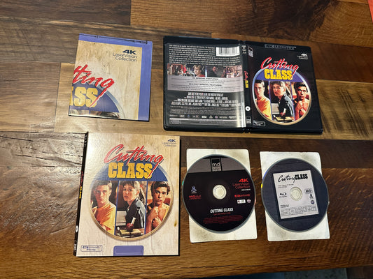 Cutting Class (4K Ultra HD, MVD rewind Collection, 80’s Horror, Slipcover)