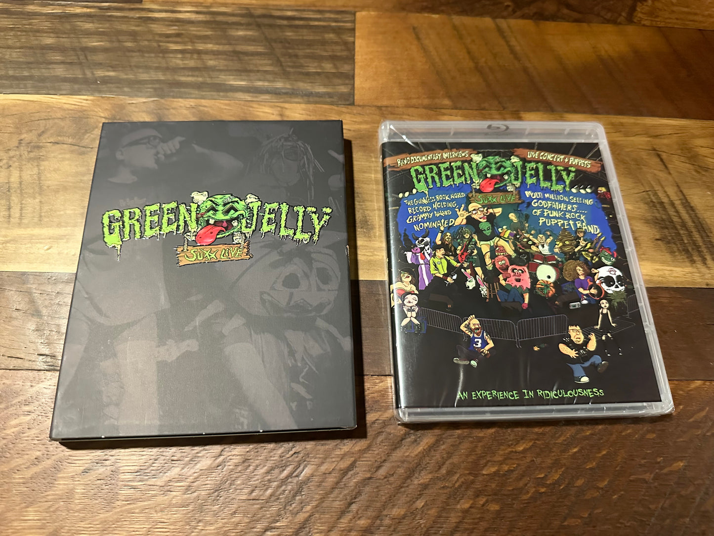 Green Jelly Suxx Live Blu ray*Vinegar Syndrome Slipcover*NEW