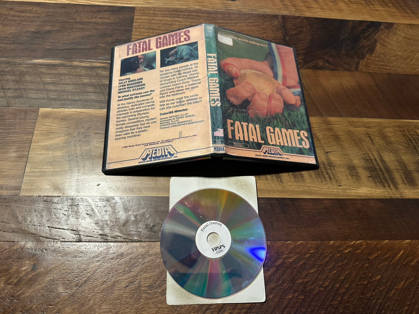 Fatal Games (DVD-R, 80’s Classic Horror, Michael Elliot)