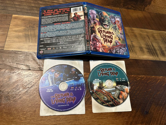 The Return Of the Living Dead Blu ray-Scream Factory-Collectors Edition