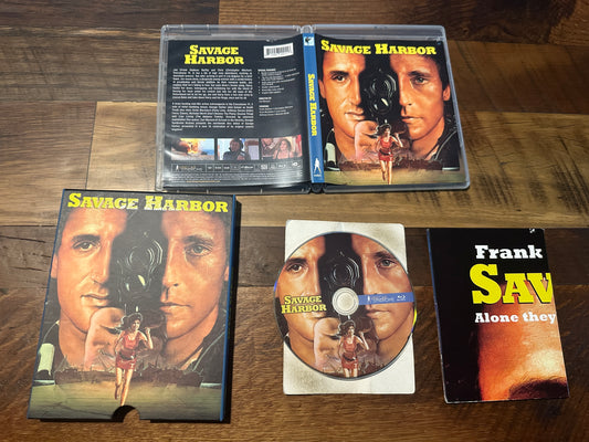 Savage Harbor AKA Death Feud Blu ray*Vinegar Syndrome*Slipcover*Classic*Rare*OOP