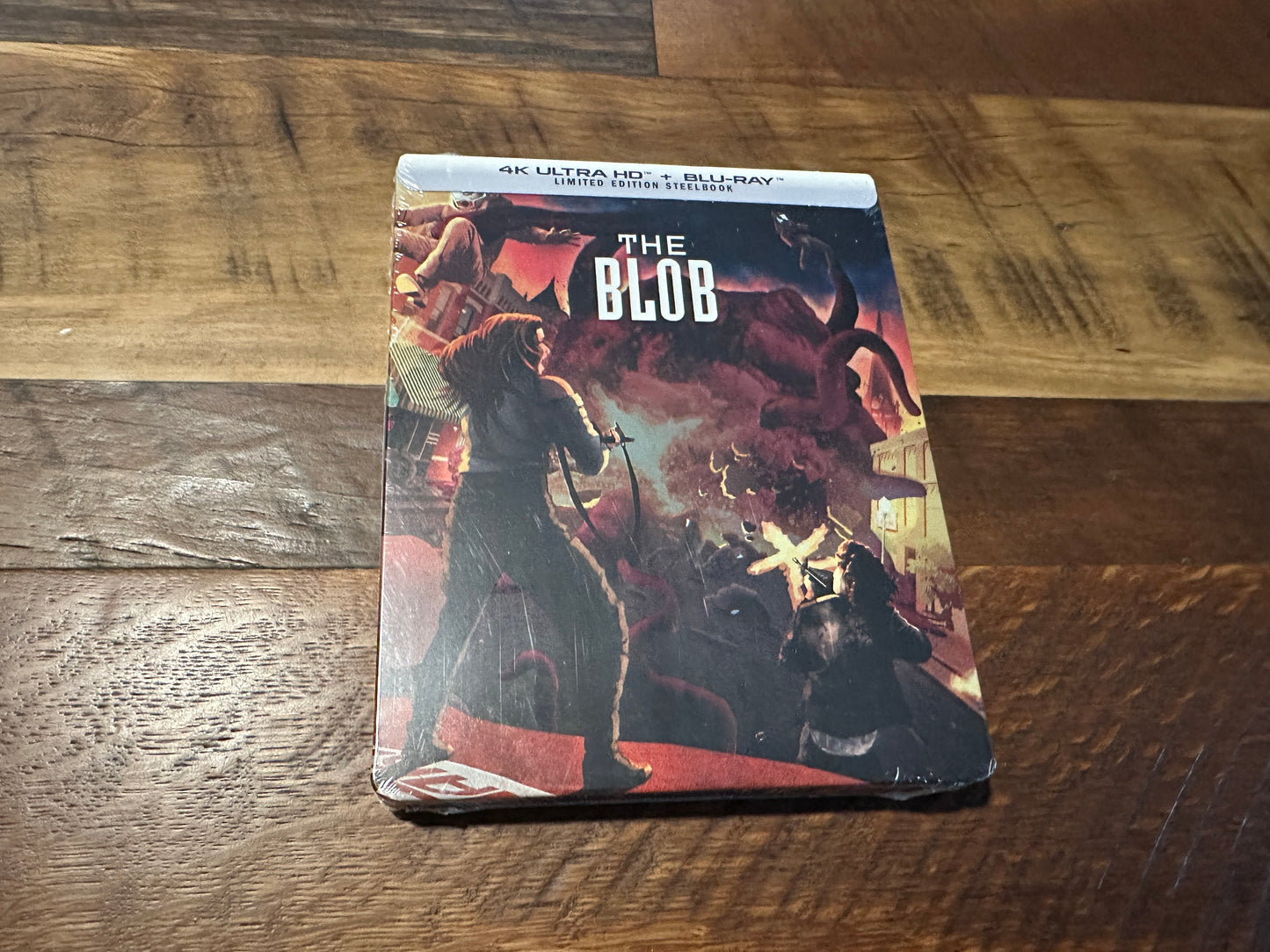 The Blob (4K Ultra HD, Scream Factory, Steelbook, Limited Ed, NEW)