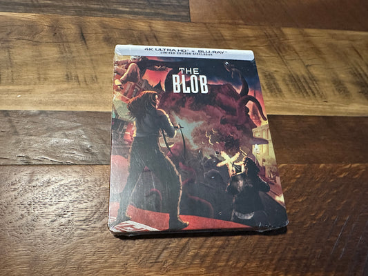 The Blob (4K Ultra HD, Scream Factory, Steelbook, Limited Ed, NEW)