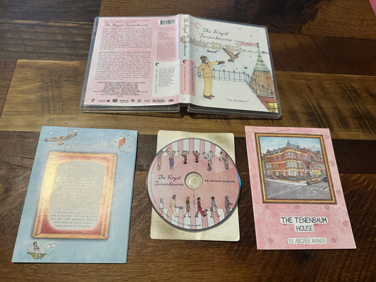 The Royal Tenebaums Blu ray, Criterion Collection, 2001 Classic)