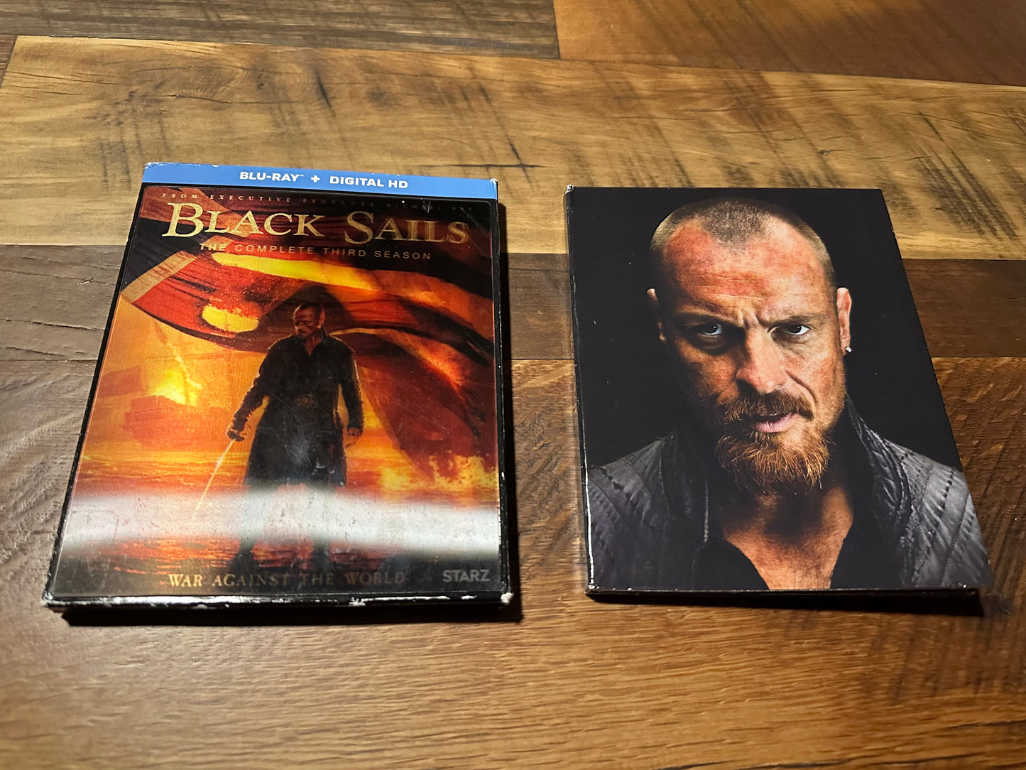 Black Sails The Complete Third Season Blu ray-Starz TV Series-Lenticular Cover