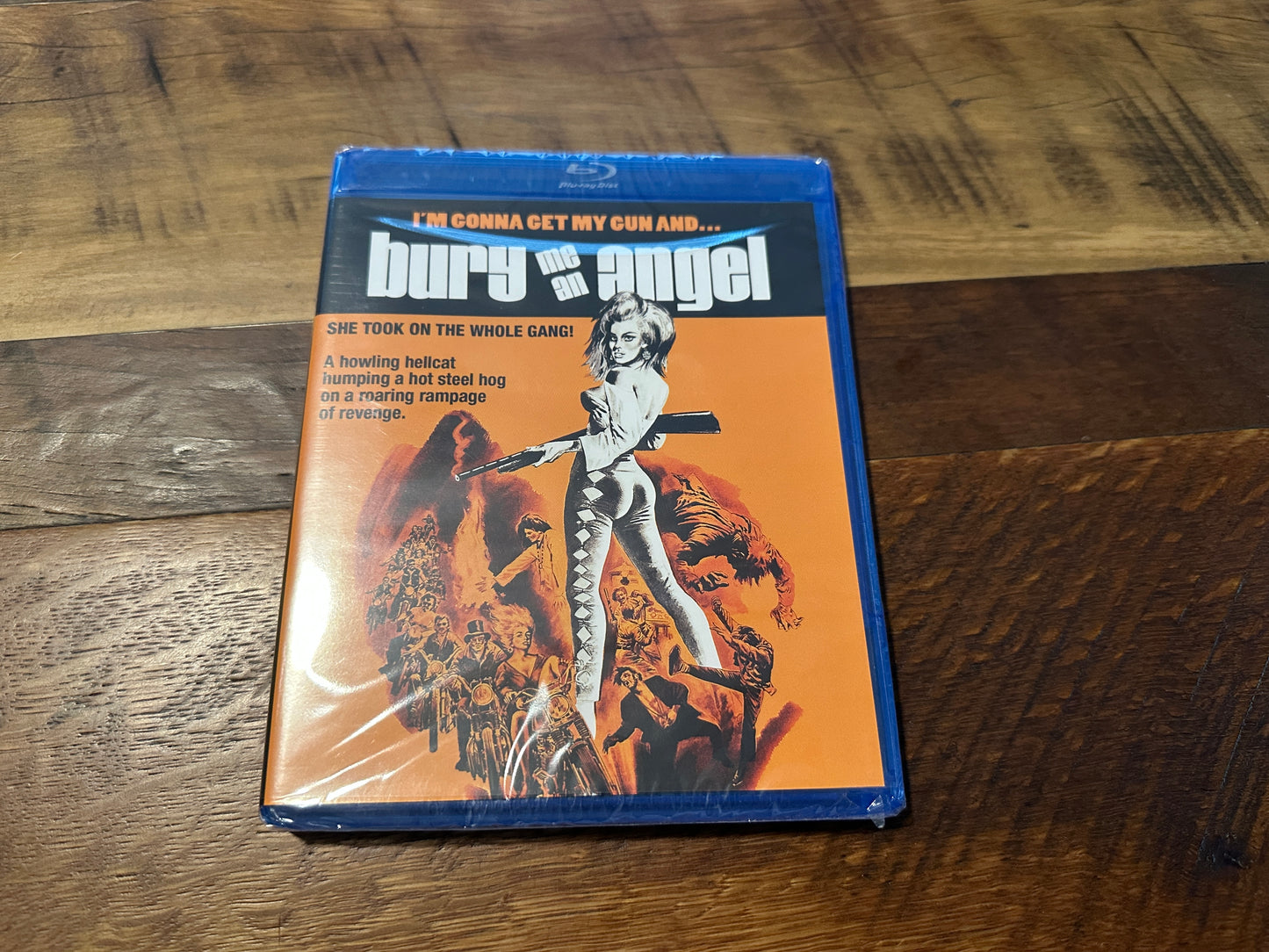 Bury Me An Angel (Blu ray, Shout Factory, 1500 Made, 70's Classic, NEW)